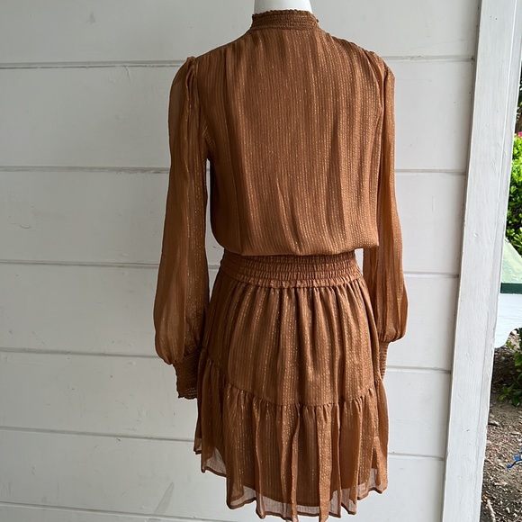 A.L.C Metallic Dress NWOT - Picture 6 of 12